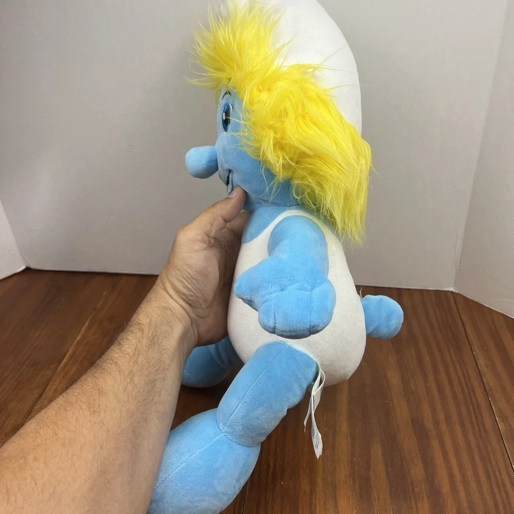 Smurf Build A Bear Workshop Blue Smurfette Girl Toy Plush Stuffed Animal 18